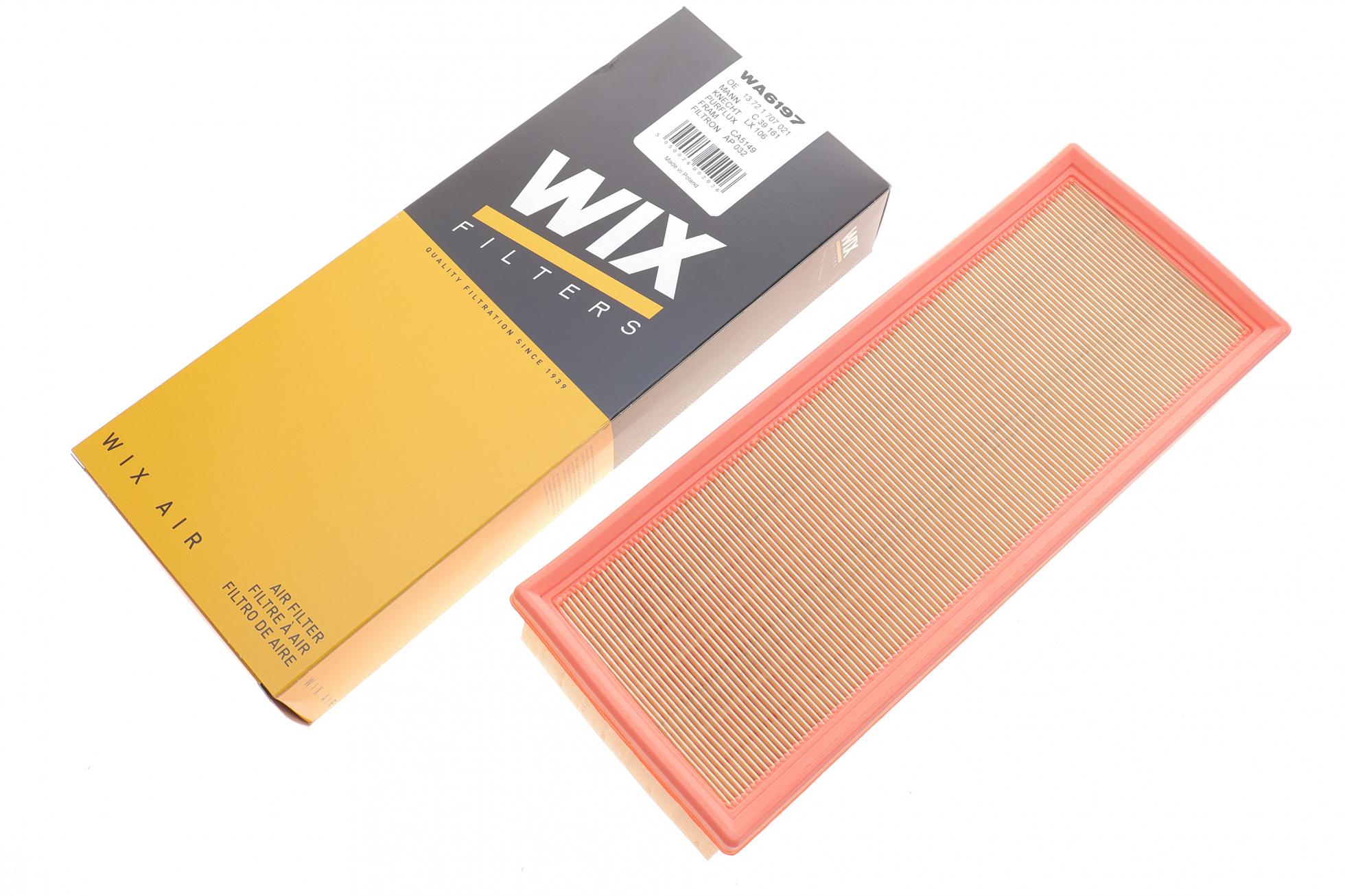 WA6197 WIX FILTERS